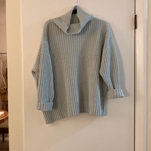 Chunky knit turtleneck